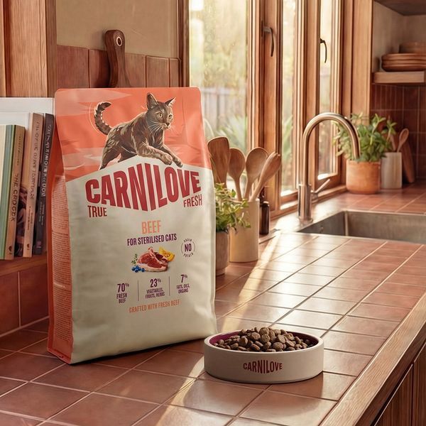 Carnilove True Fresh сухий корм для стерилізованих котів 2 кг - індичка 173749 фото