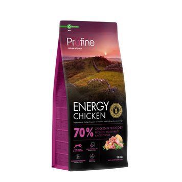 Profine Energy сухой корм для собак 12 кг - курица и картофель 173072 фото