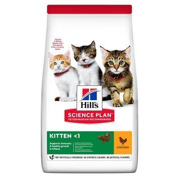Hill's Science Plan Kitten сухой корм для котят 300 г - курица 607660 фото
