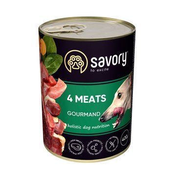Savory Adult влажный корм для собак 400 г - мясное ассорти 30396 фото