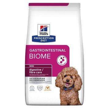 Hill&rsquo;s Prescription Diet Gastrointestinal Biome Mini сухой корм для собак 1 кг - курица 606424 фото