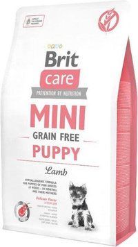 Brit Care Mini GF Puppy сухий корм для цуценят 2 кг - ягня 170773/0138 фото