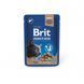 Brit Premium Sterilised вологий корм для котів 100 г - печінка 111832 фото 1