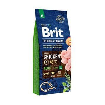 Brit Premium Dog Adult XL сухий корм для собак 15 кг - курка 170833/6529 фото