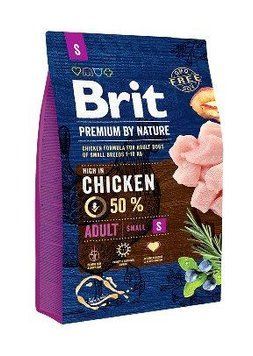 Brit Premium Dog Adult S сухий корм для собак 3 кг - курка 170810/6291 фото