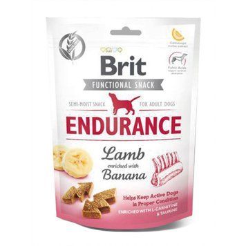 Brit Functional Snack Endurance ласощі для собак 150 г - ягня та банан 111424/0006 фото