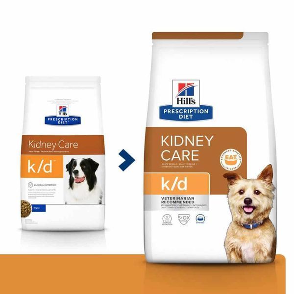 Hill's Prescription Diet Kidney Care k/d сухий корм для собак 1,5 кг - курка 605879 фото