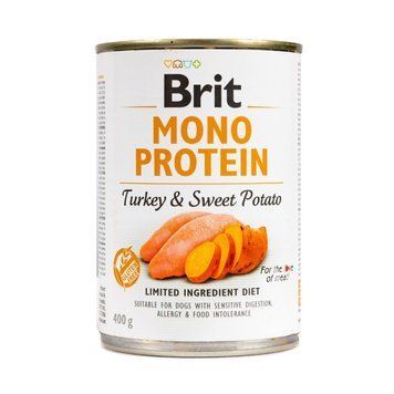Brit Care Mono Protein влажный корм для собак - индейка и сладкий картофель 100837/100056/9759 фото