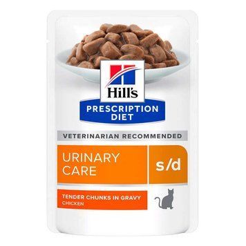 Hill's Prescription Diet Urinary Care s/d влажный корм для кошек 85 г - курица 607296 фото