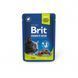 Brit Premium Sterilised вологий корм для котів 100 г - ягня 111831 фото 1