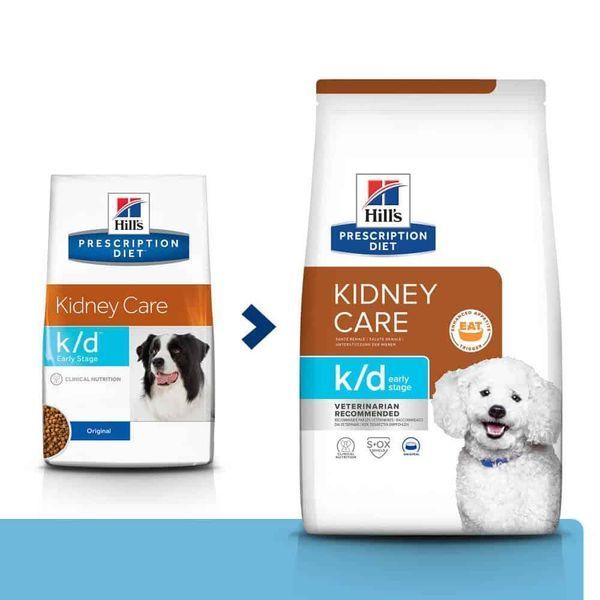 Hill's Prescription Diet Kidney Care k/d Early Stage сухой корм для собак 1,5 кг 605881 фото