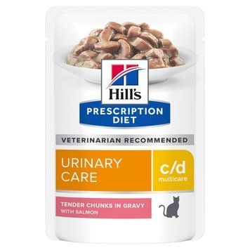 Hill's Prescription Diet Urinary Care c/d влажный корм для кошек 85 г - лосось 605602 фото