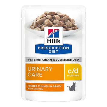 Hill's Prescription Diet Urinary Care c/d влажный корм для кошек 85 г - курица 605601 фото