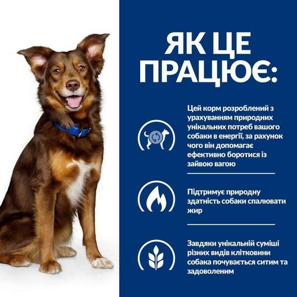 Hill&rsquo;s Prescription Diet Metabolic сухий корм для собак 1,5 кг - ягня та рис 606044 фото