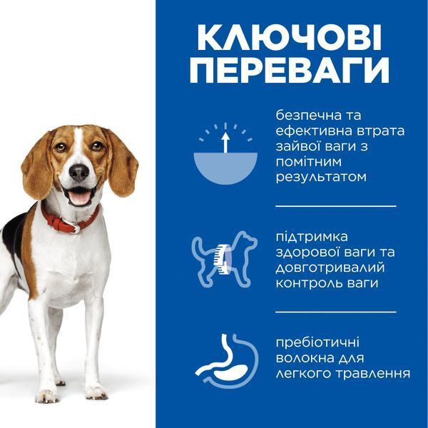 Hill&rsquo;s Science Plan Perfect Weight Medium Breed Adult сухой корм для собак 2 кг - курица 604296 фото