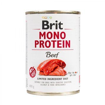 Brit Care Mono Protein влажный корм для собак 400 г - говядина 100831/100057/9766 фото