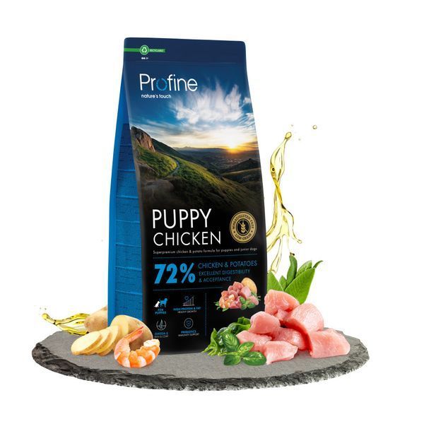 Profine Puppy сухой корм для щенков 12 кг - курица и картофель 173062 фото