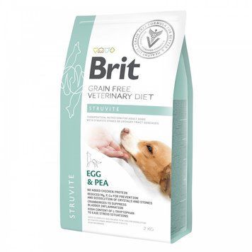 Brit VetDiets Struvite сухой корм для собак 2 кг - яйцо и горох 170951/8226 фото