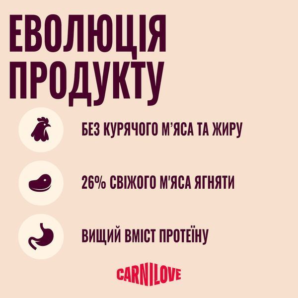 Carnilove Active All Breed Adult сухой корм для собак 1,5 кг - ягненок и дикий кабан 173679 фото