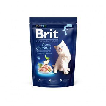 Brit Premium Kitten cухий корм для кошенят 1,5 кг - курка 171858 фото