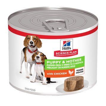 Hill&rsquo;s SCIENCE PLAN Puppy&Mother вологий корм для цуценят 200 г - курка 608333 фото
